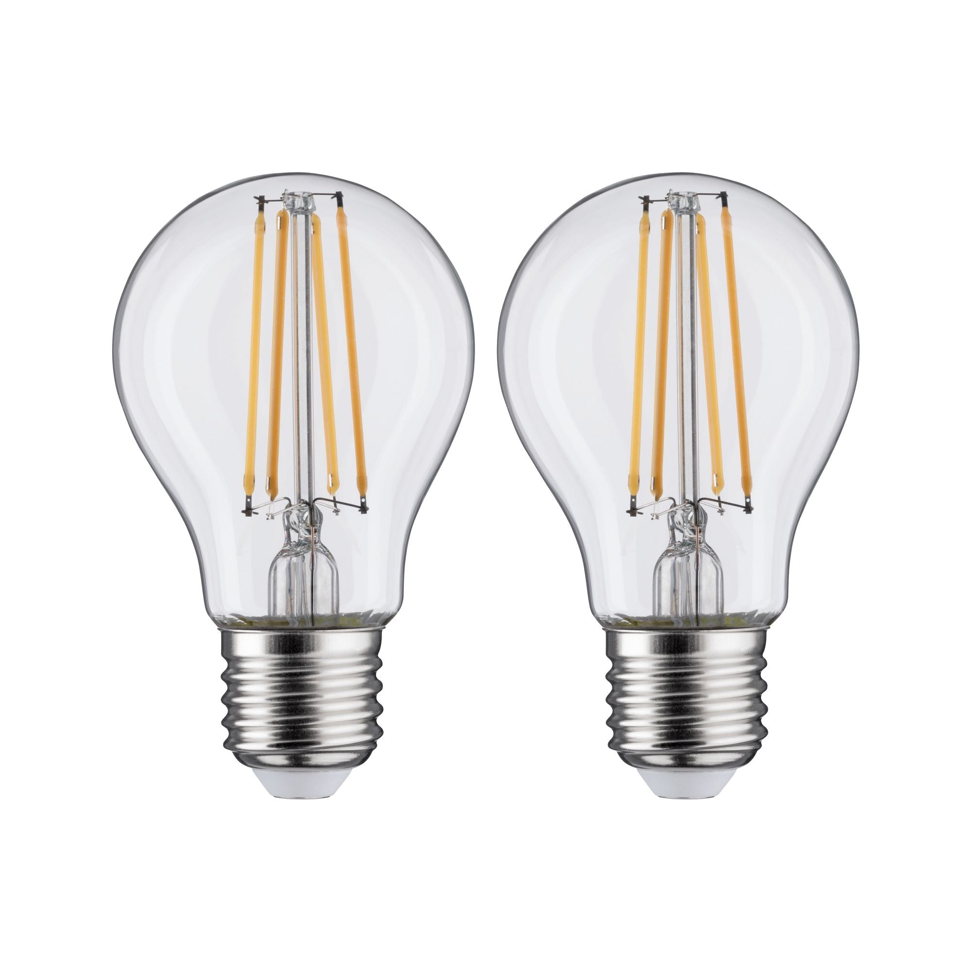 Filament 230V LED Birne E27 2x806lm 2x7W 2700K Klar - Paulmann - 28641