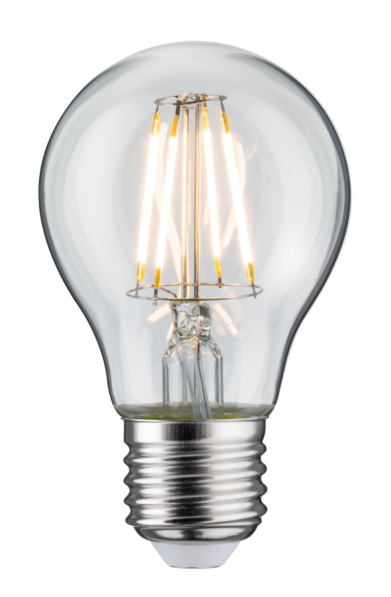 Filament 230V LED Birne E27 470lm 4,3W 2700K Klar - Paulmann - 28695