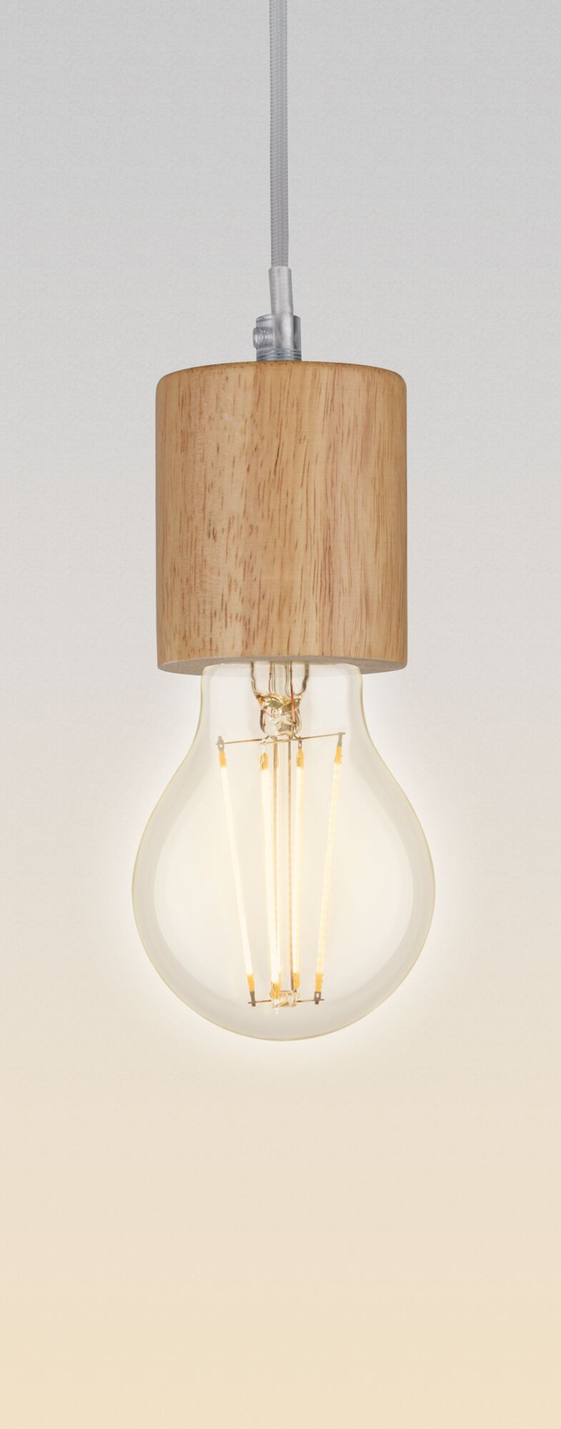 Filament 230V LED Birne E27 470lm 5W 2700K dimmbar Klar - Paulmann - 28570