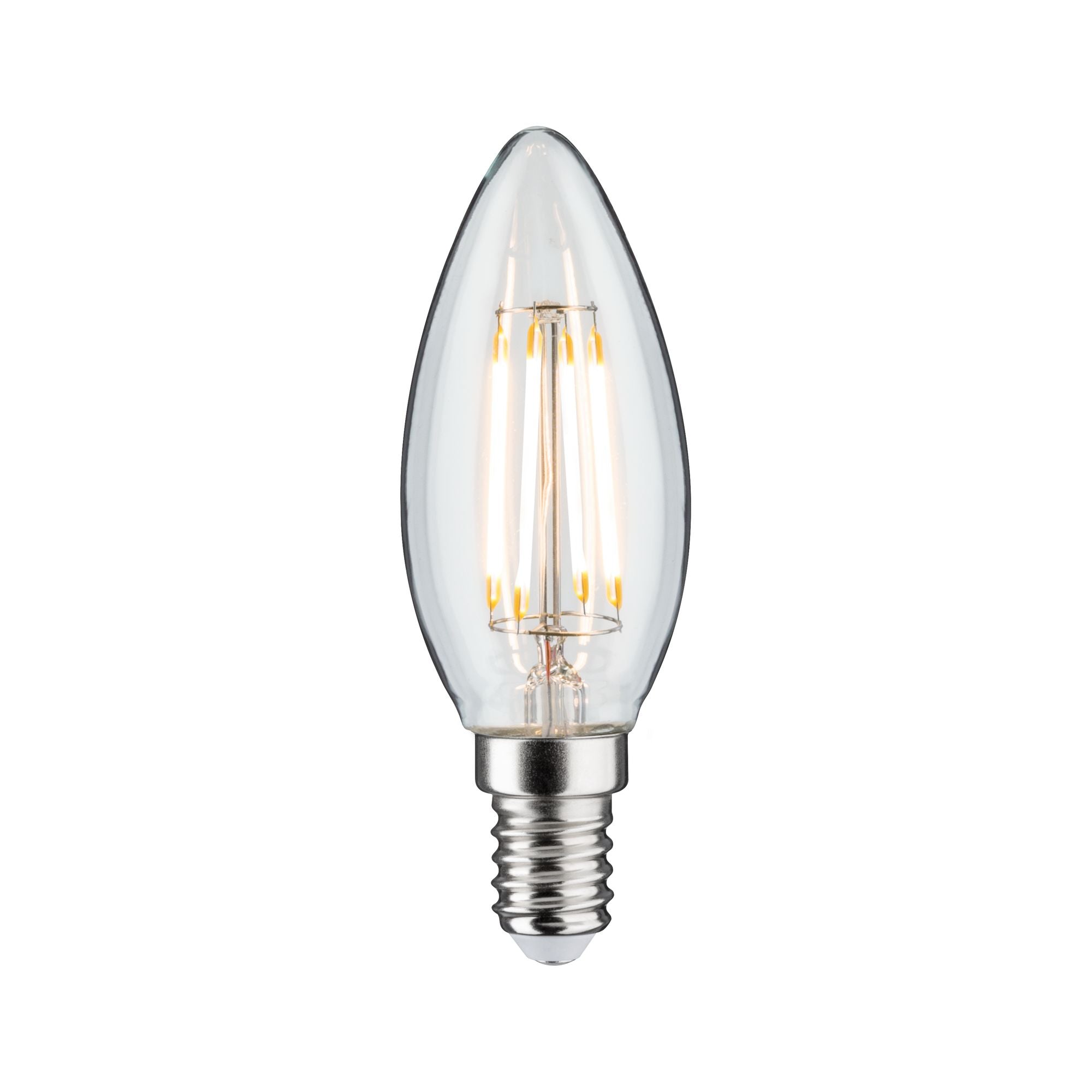 Filament 230V LED Kerze E14 470lm 4,8W 2700K dimmbar Klar - Paulmann - 28684