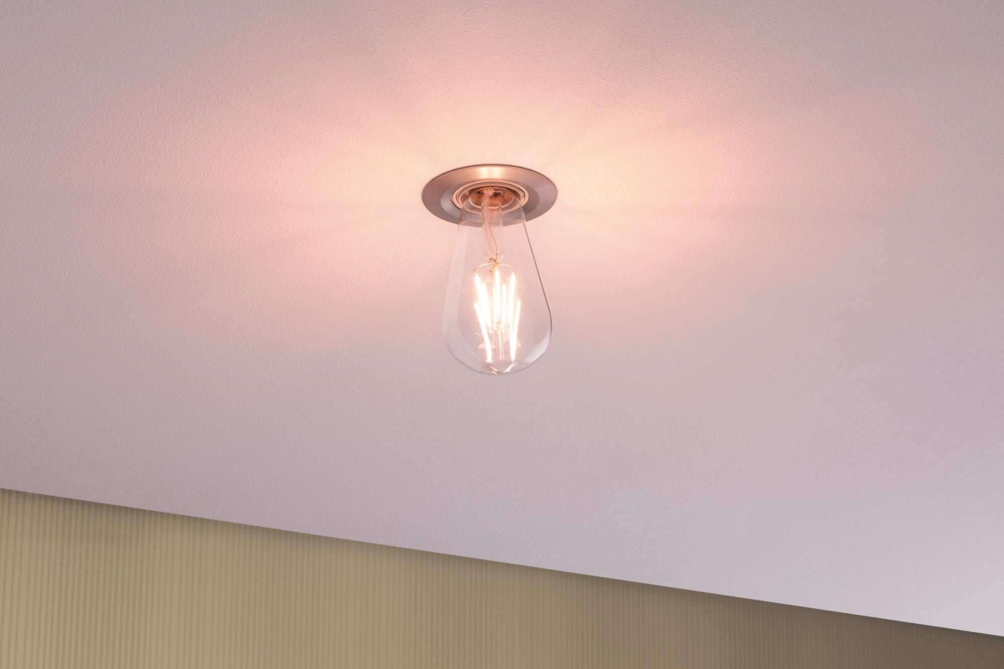 Filament 230V LED Kolben ST64 E27 806lm 7,5W 2700K dimmbar Klar - Paulmann - 28703