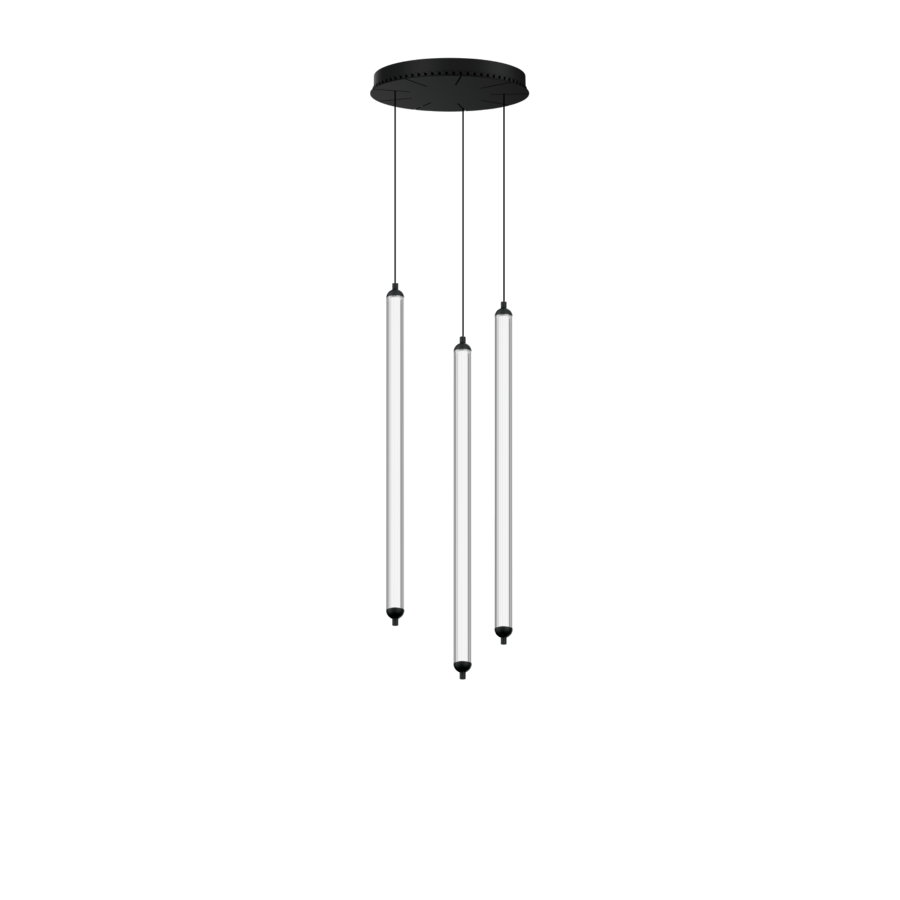 FLYRA VERTICAL 3.1 LED Pendelleuchte – Schwarz