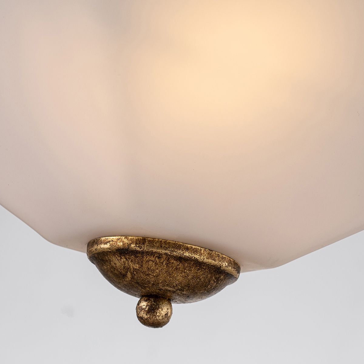 Stern 2 lt Flush - Abgenutztes Gold - Elsteadlighting - leuchtengrosshandel24