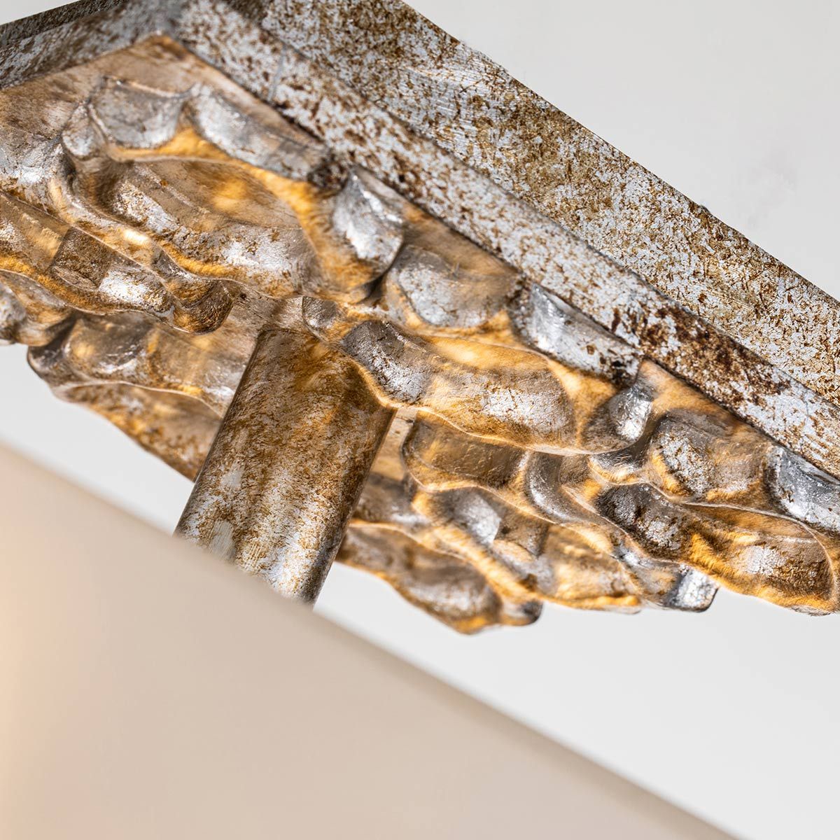 Star 2 lt Flush - Verwittertes Silber - Elsteadlighting - leuchtengrosshandel24
