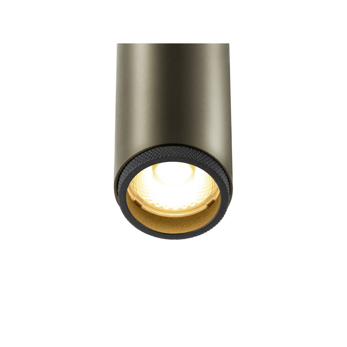 GRIP! S 1~ Spot, zylindrisch, 2000 - 3000 K, 11 W, Dim - to - Warm, PHASE, 29°, bronze / schwarz - SLV - 1008403
