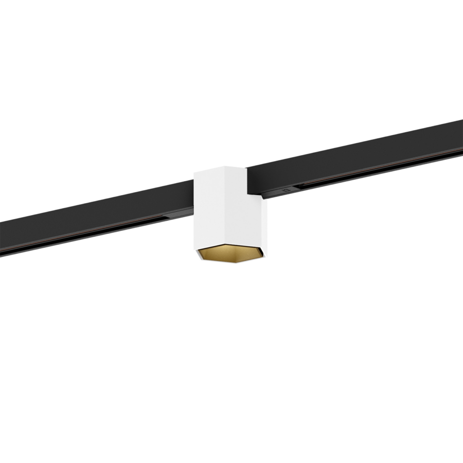 HEXO on STREX 1.0 Weiß / Gold – Adapter Schwarz