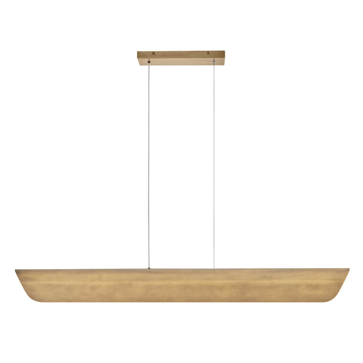 Hinkley Arco lineare LED-Pendelleuchte - Heritage Brass - Elsteadlighting - leuchtengrosshandel24