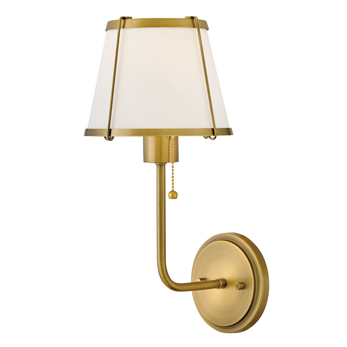 Hinkley Clarke 1 l Wandleuchte mit Zugschalter - - Elsteadlighting - leuchtengrosshandel24