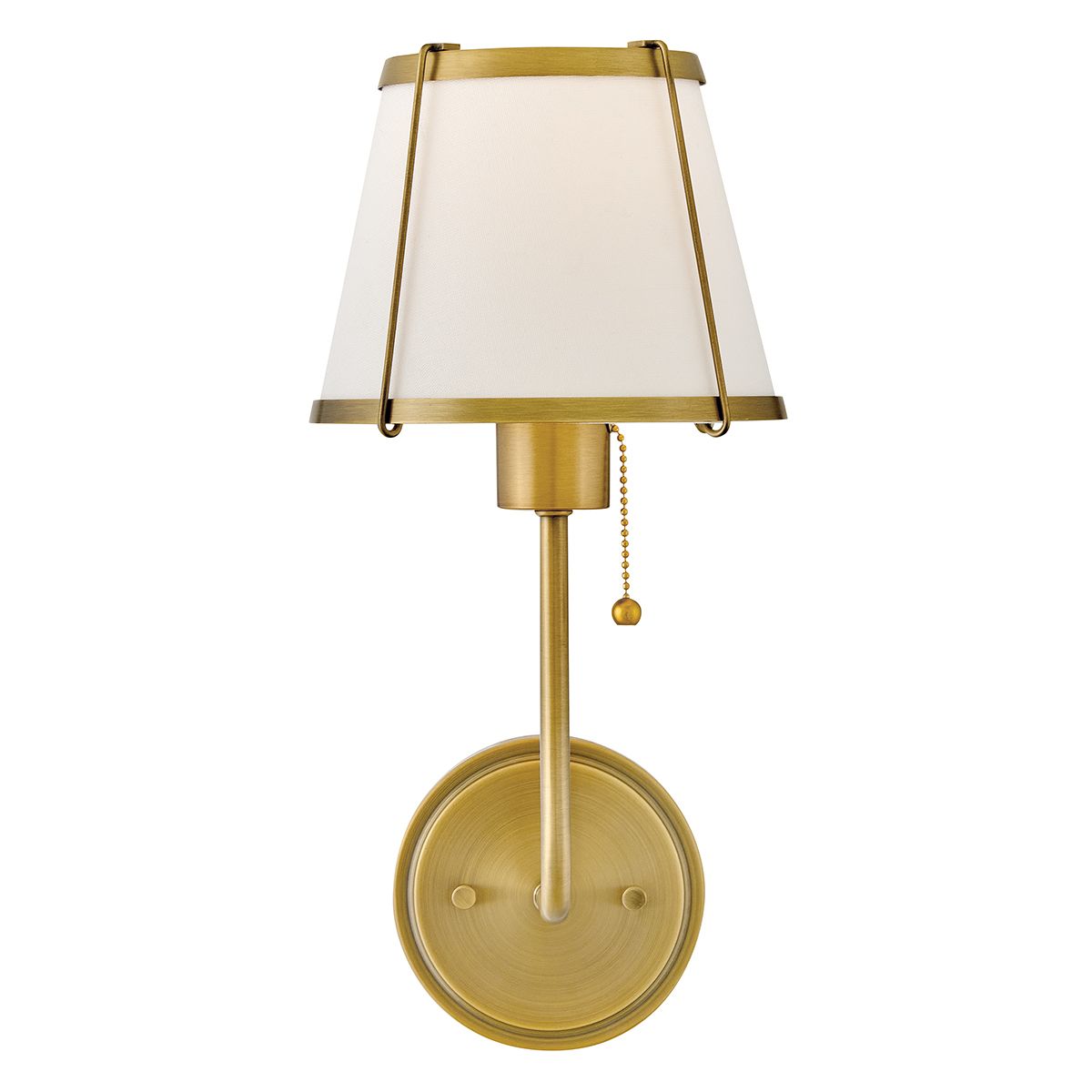 Hinkley Clarke 1 l Wandleuchte mit Zugschalter - - Elsteadlighting - leuchtengrosshandel24