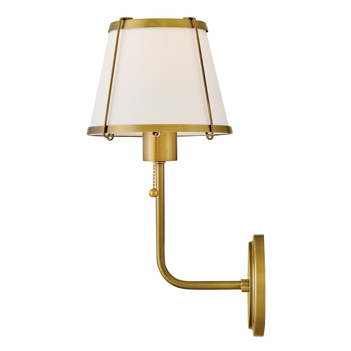 Hinkley Clarke 1 l Wandleuchte mit Zugschalter - - Elsteadlighting - leuchtengrosshandel24