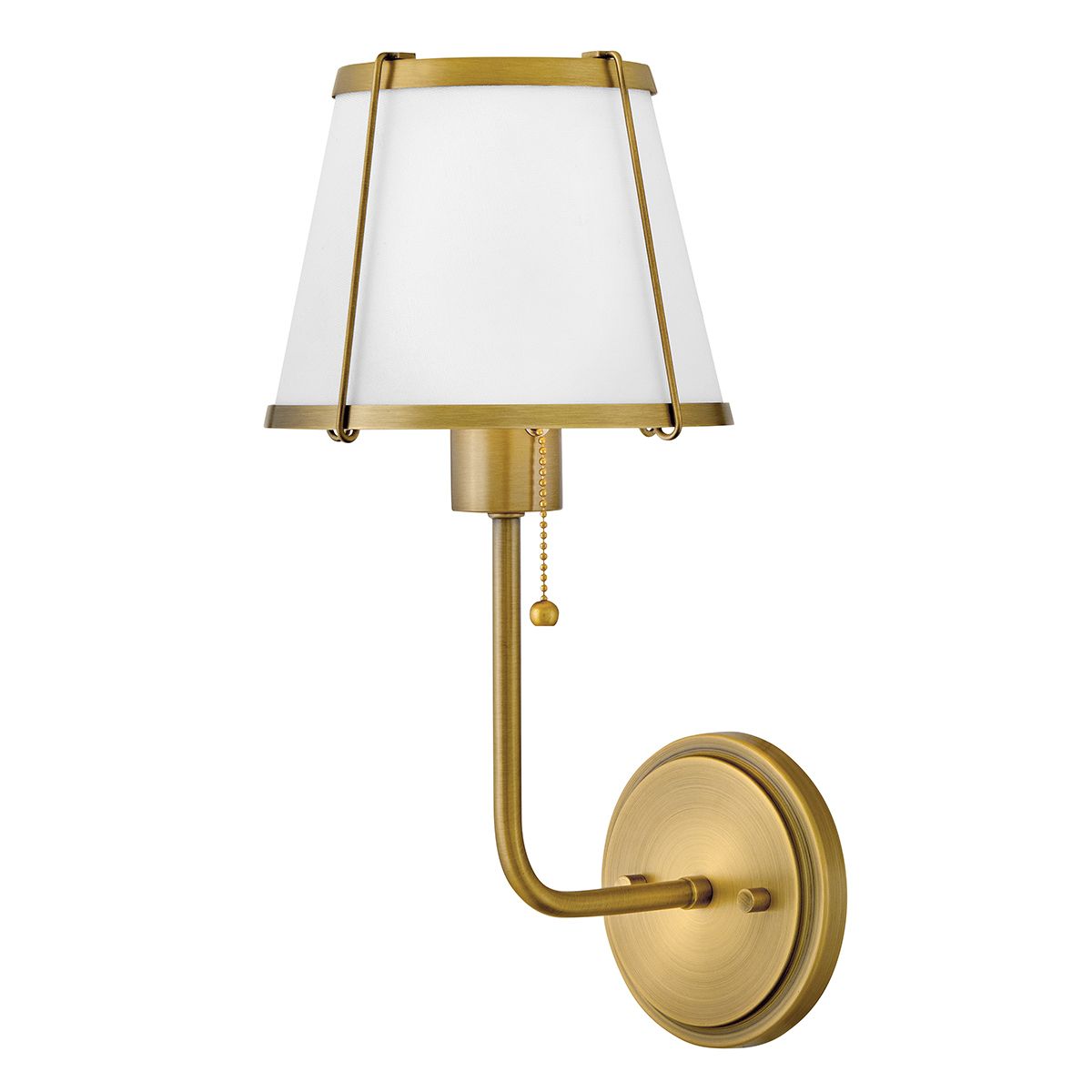 Hinkley Clarke 1 l Wandleuchte mit Zugschalter - - Elsteadlighting - leuchtengrosshandel24