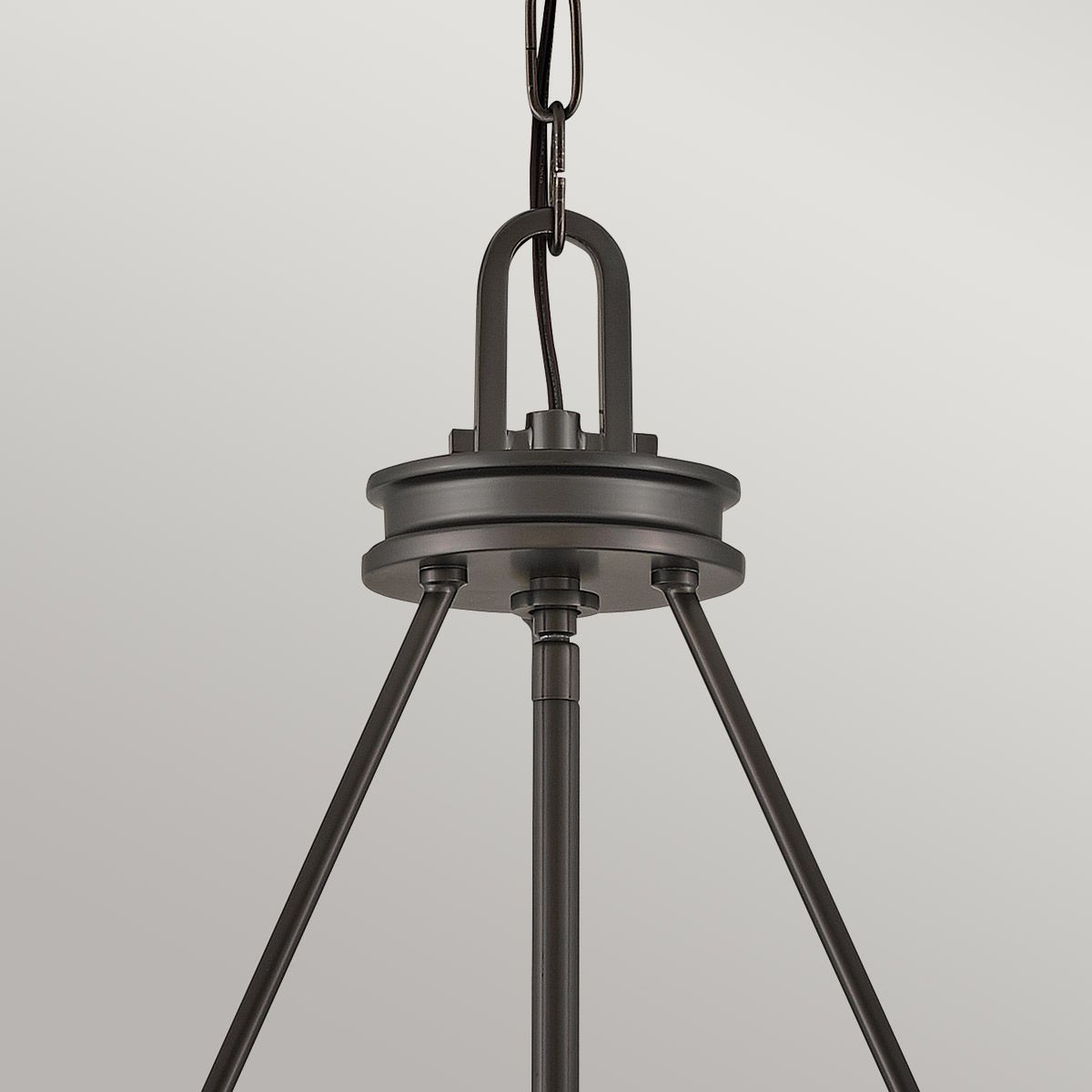 Collier 4-flammige Pendelleuchte - Schwarzoxid - Elsteadlighting - leuchtengrosshandel24