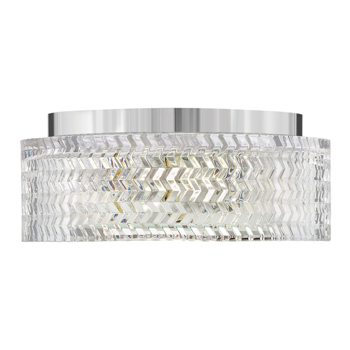 Hinkley Elle 2-flammige kleine Deckenleuchte – Chrom - Elsteadlighting - leuchtengrosshandel24