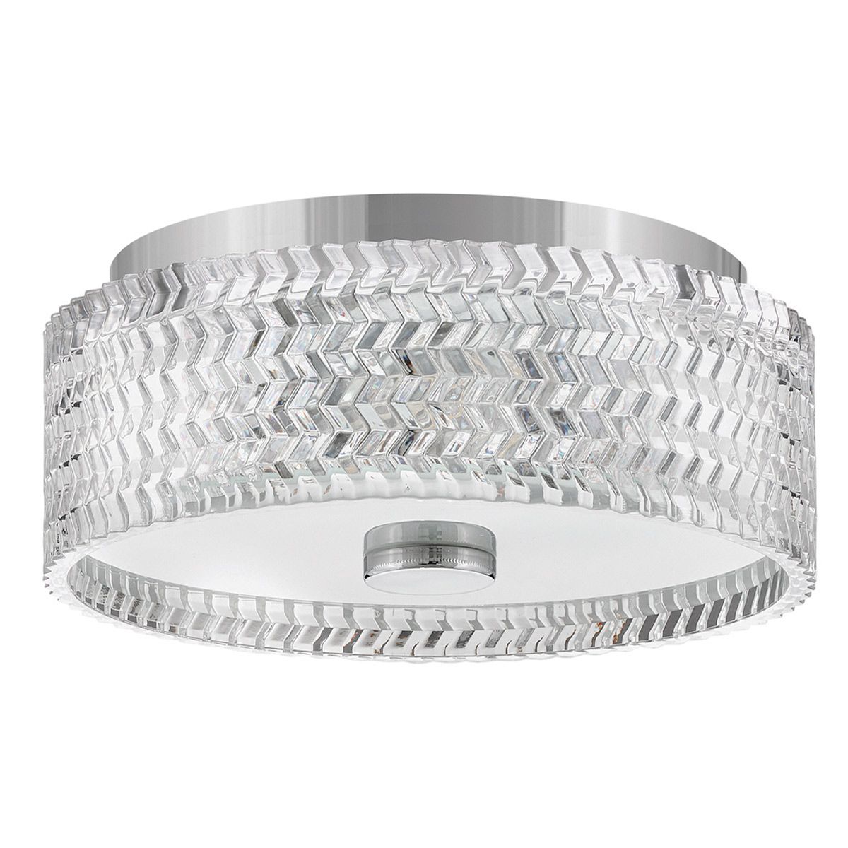 Hinkley Elle 2-flammige kleine Deckenleuchte – Chrom - Elsteadlighting - leuchtengrosshandel24