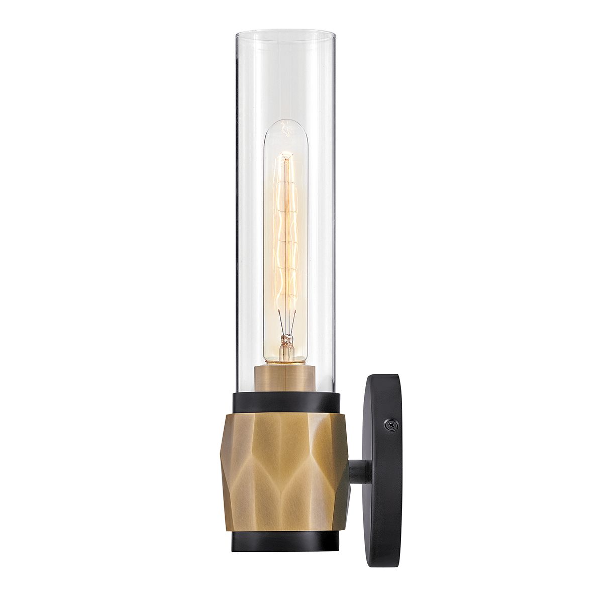 Hinkley Ellison 1 l Wandleuchte. - Schwarz mit - Elsteadlighting - leuchtengrosshandel24