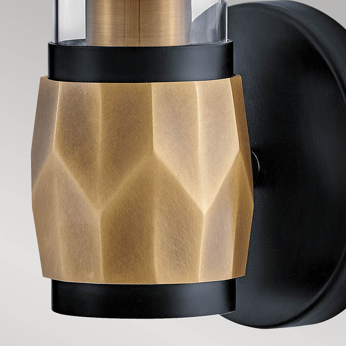 Hinkley Ellison 1 l Wandleuchte. - Schwarz mit - Elsteadlighting - leuchtengrosshandel24
