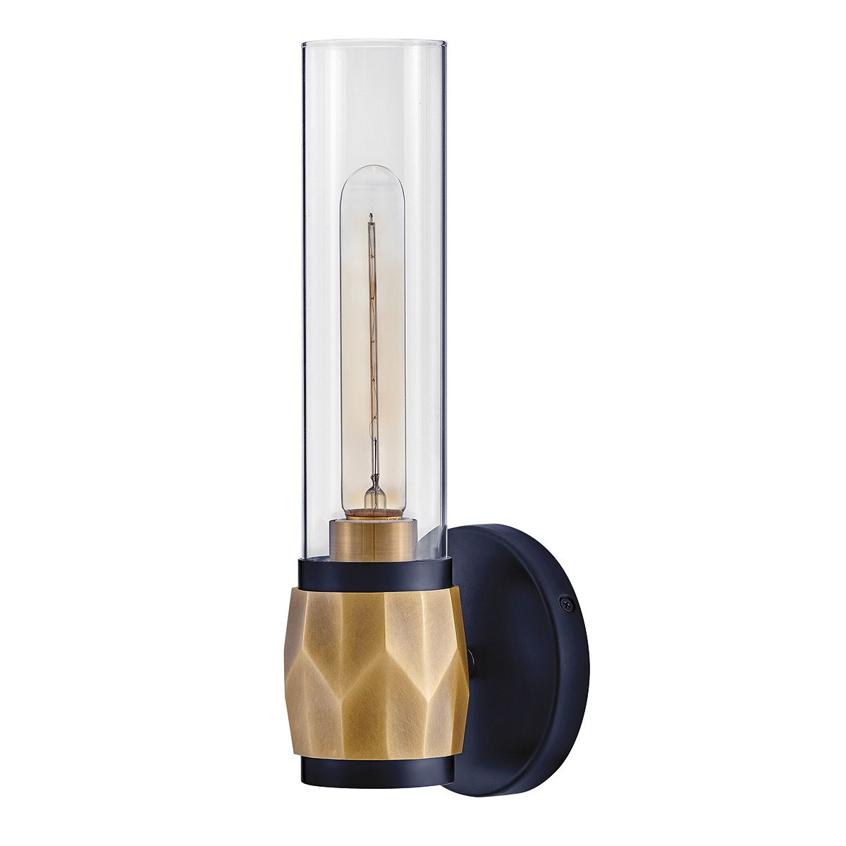 Hinkley Ellison 1 l Wandleuchte. - Schwarz mit - Elsteadlighting - leuchtengrosshandel24