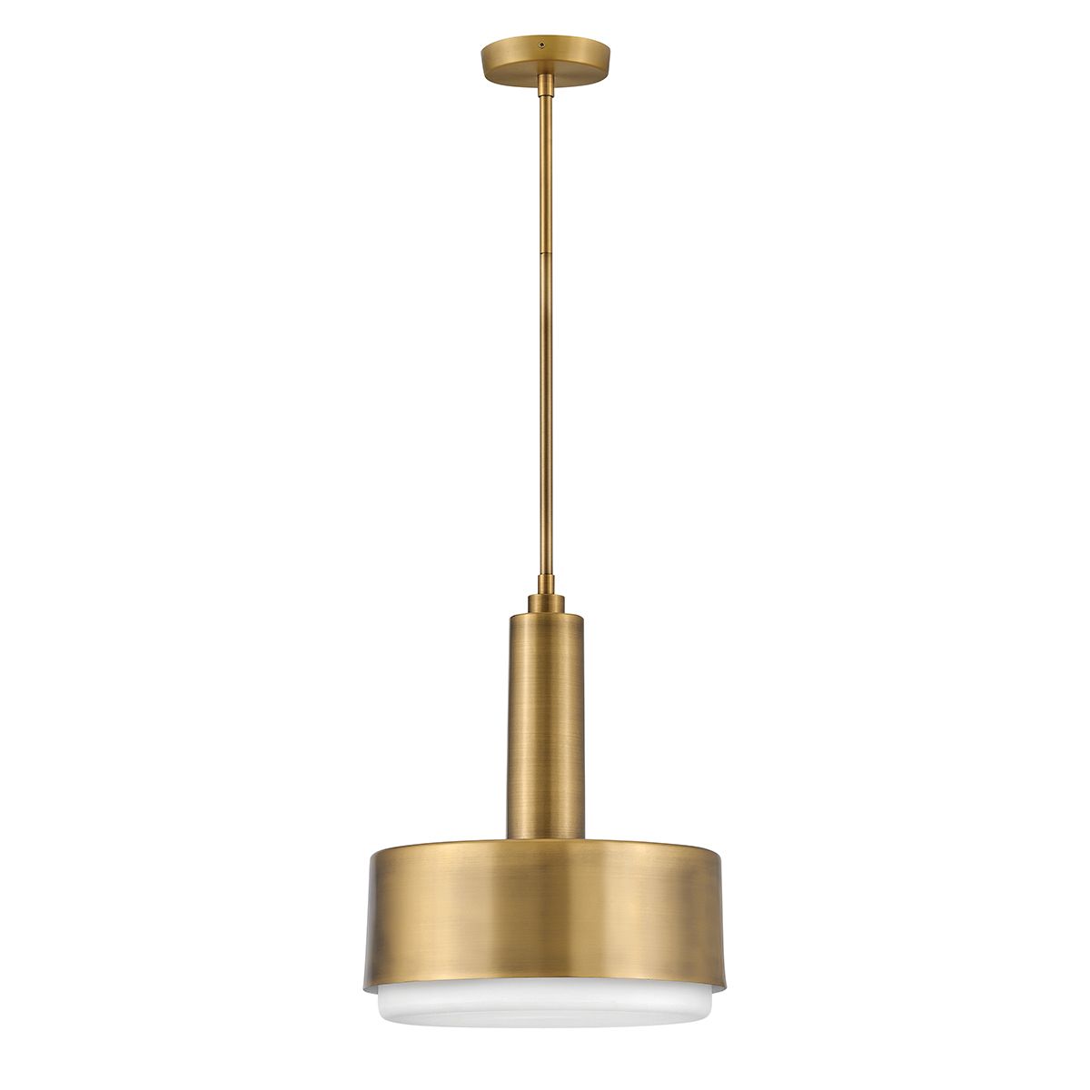 Hinkley Cedric Pendelleuchte, mittelgroß, lackiertes Messing - Elsteadlighting - leuchtengrosshandel24