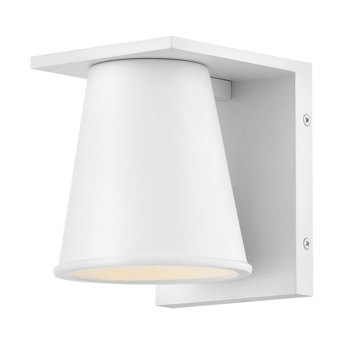 Hinkley Coastal Kleine Wandlaterne - Strukturiertes Weiß - Elsteadlighting - leuchtengrosshandel24