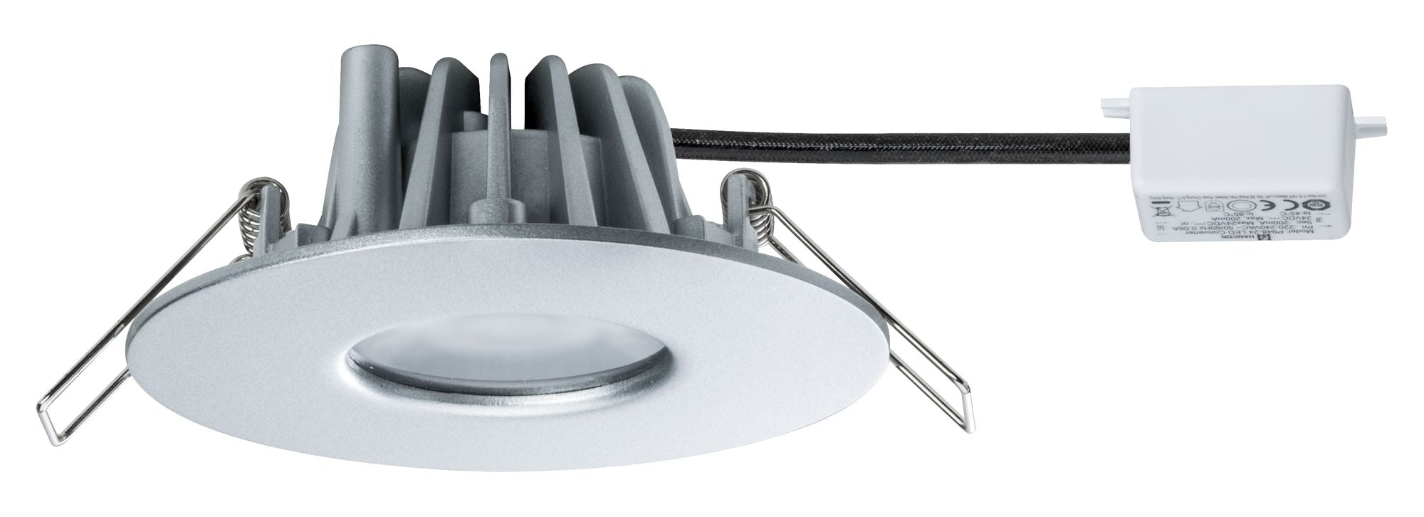 House House Außeneinbauleuchte IP44 rund 95mm 3000K 4,4W 410lm 230V Silber Metall/Acryl IP44 rund 95mm 3000K 4,4W 410lm 230V Silber Metall/Acryl - Paulmann - 79666