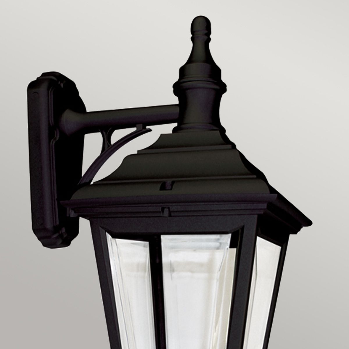 Kerry 1 - flammige Wandlaterne - Schwarz - Elsteadlighting - KERRY - WALL