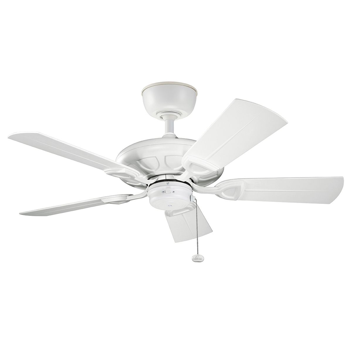 Kevlar - 42 Zoll / 107 cm Ventilator - Mattweiß - Elsteadlighting - KLF - KEVLAR - 42 - WHT