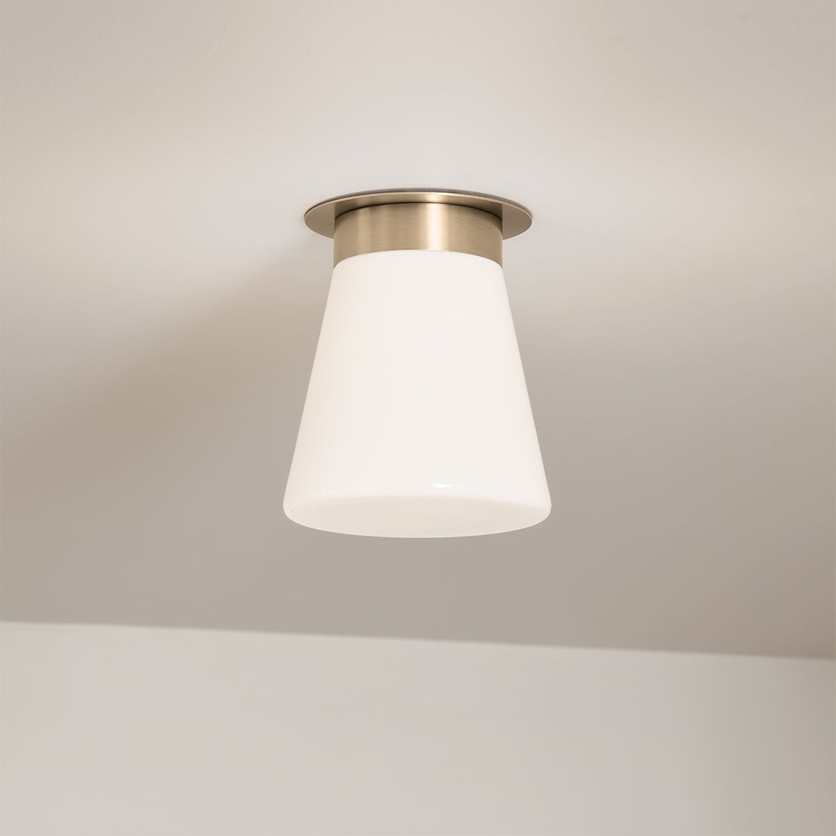Albers Flush 1 l Deckenleuchte - Champagner Bronze - Elsteadlighting - leuchtengrosshandel24