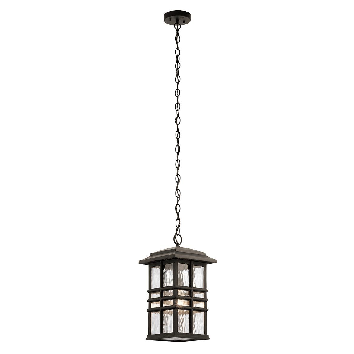 Beacon Square 1-flammige Kettenlaterne - Olde Bronze