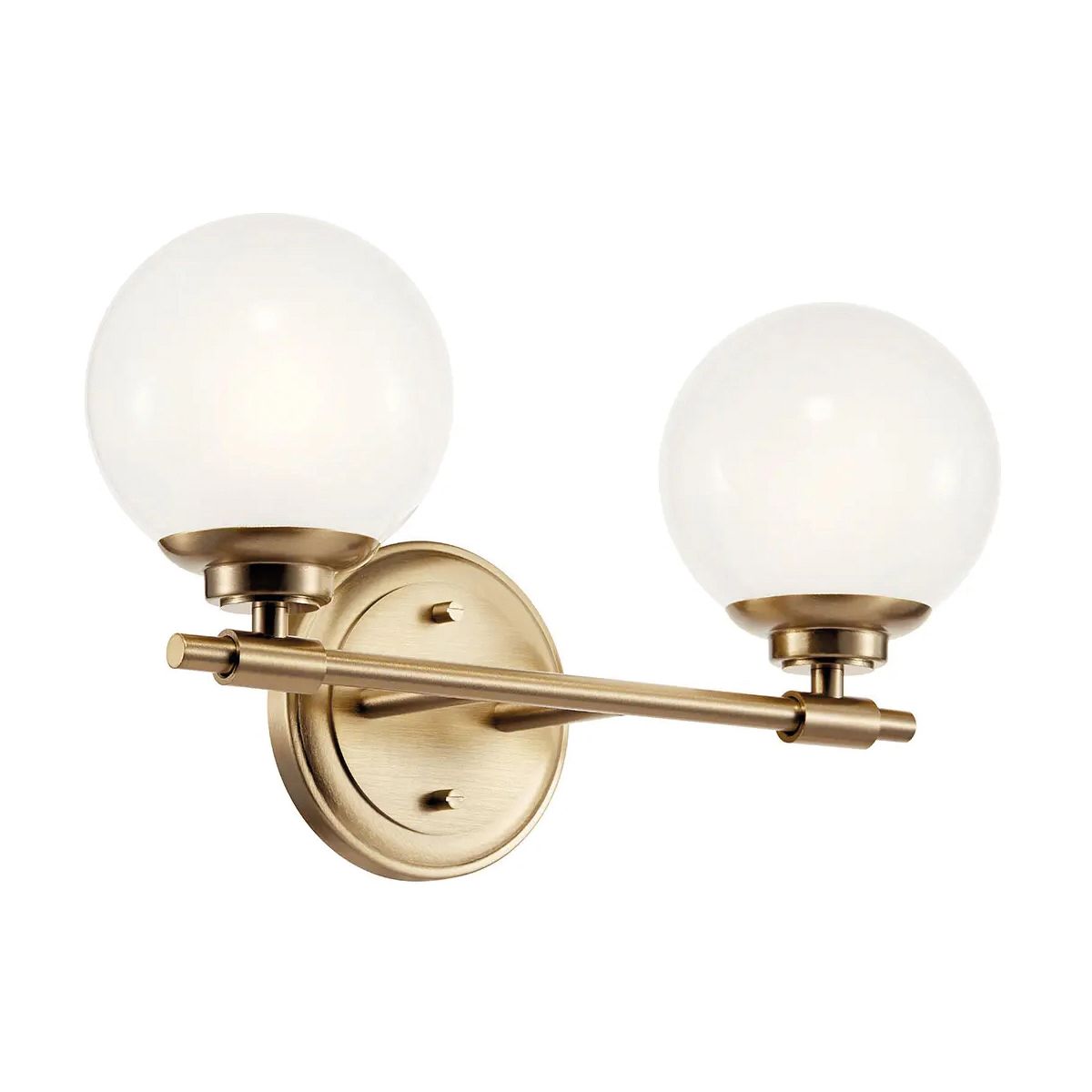 Benno 2 l Wandleuchte - Champagnerbronze - Elsteadlighting - leuchtengrosshandel24