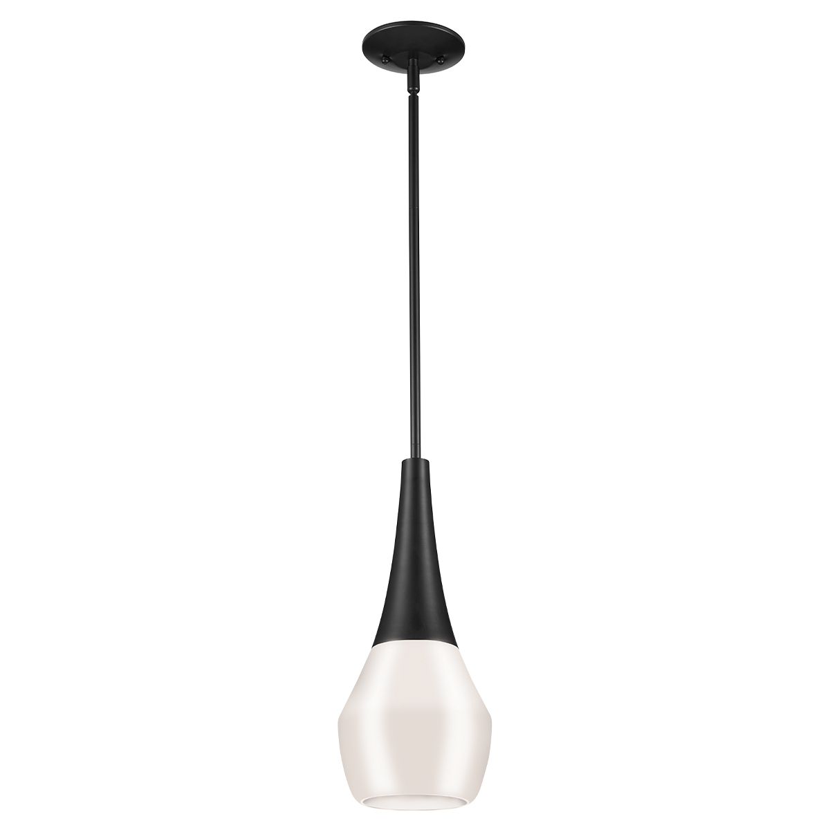 Deela 1 lt Ceiling Pendant - Black - Elsteadlighting - leuchtengrosshandel24