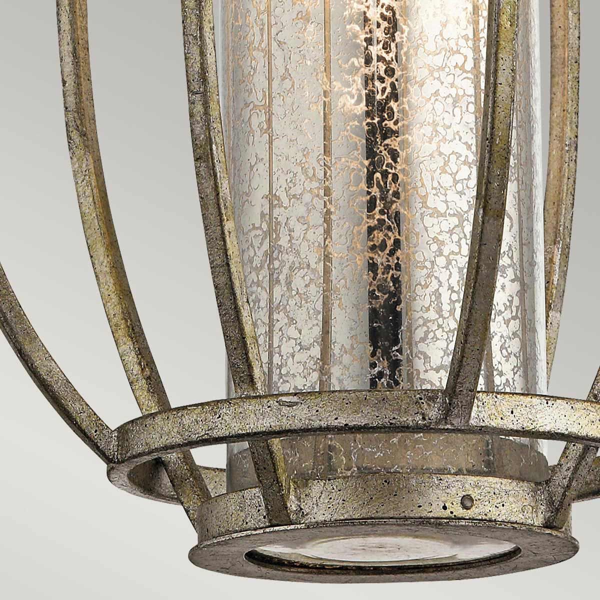 Rosalie 1-flammige Pendelleuchte - Sterling-Gold
