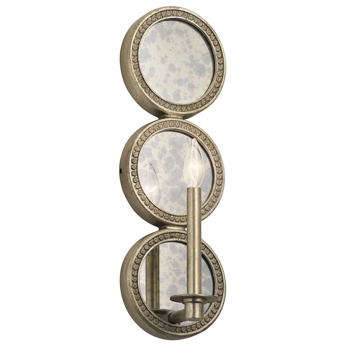 Rosalie 1-flammige Wandleuchte - Sterling-Gold