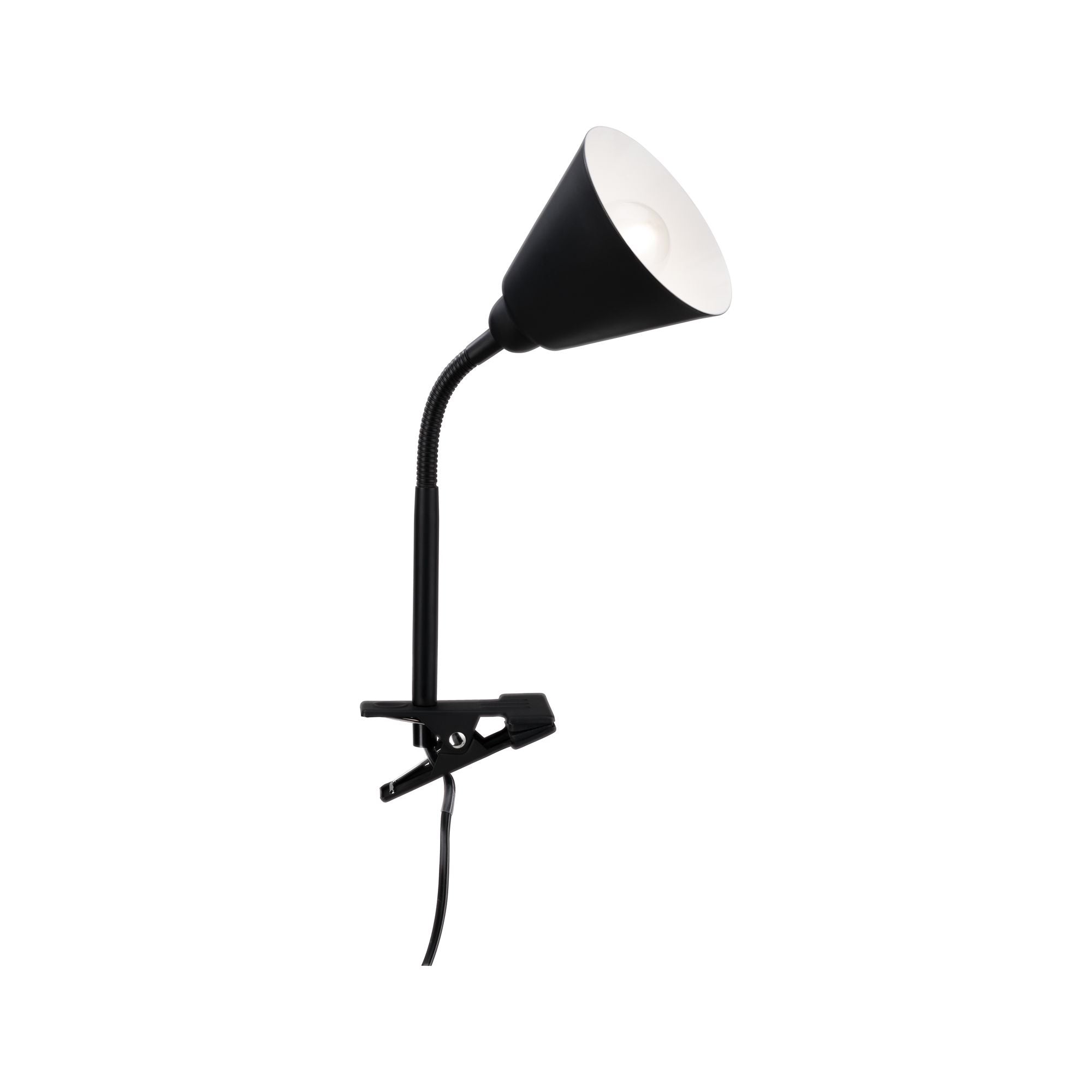 Klemmleuchte Vitis Flexarm Schnurschalter Schwarz 230V E14 - Paulmann - 95430
