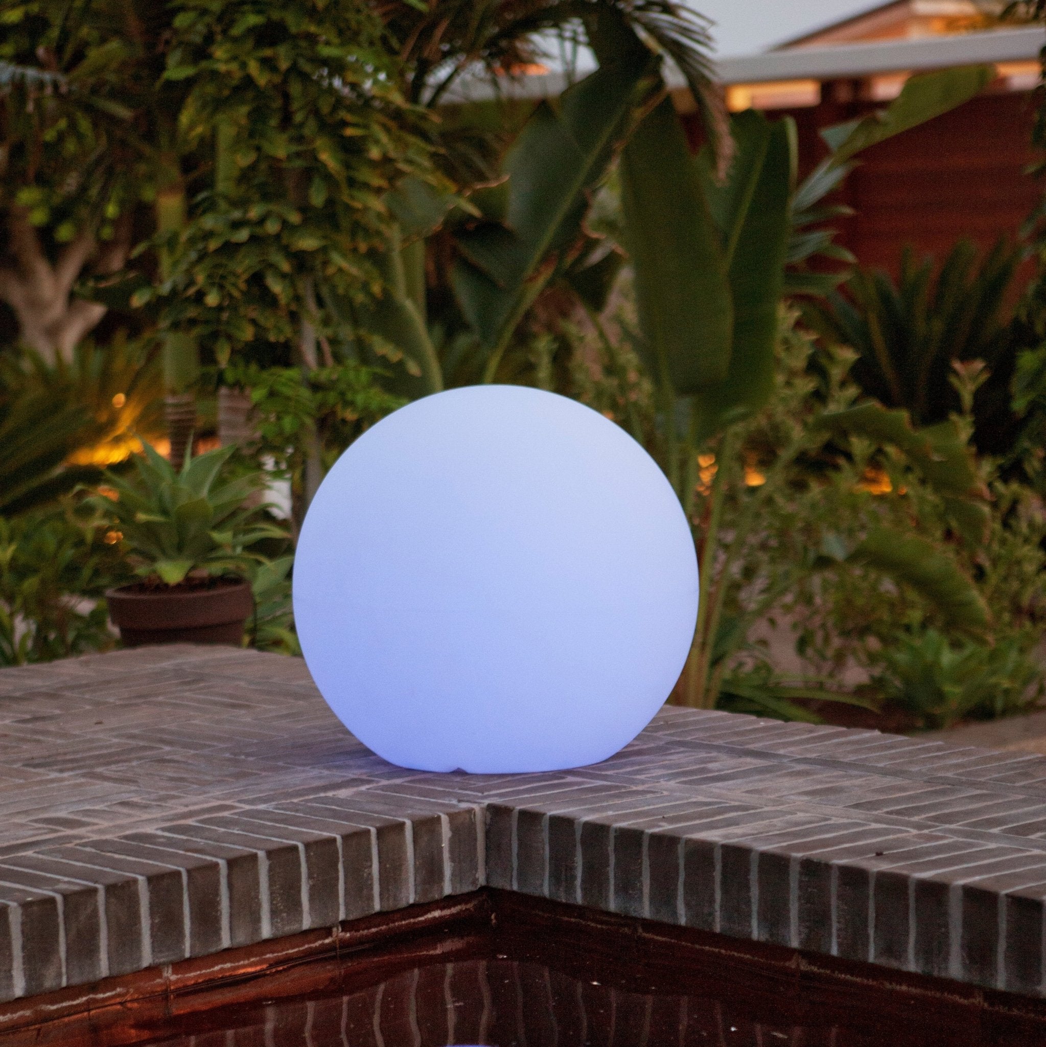 Kugellampe BULY Ø 50 cm Solar + Batterie - new garden - LUMBL050SSNW