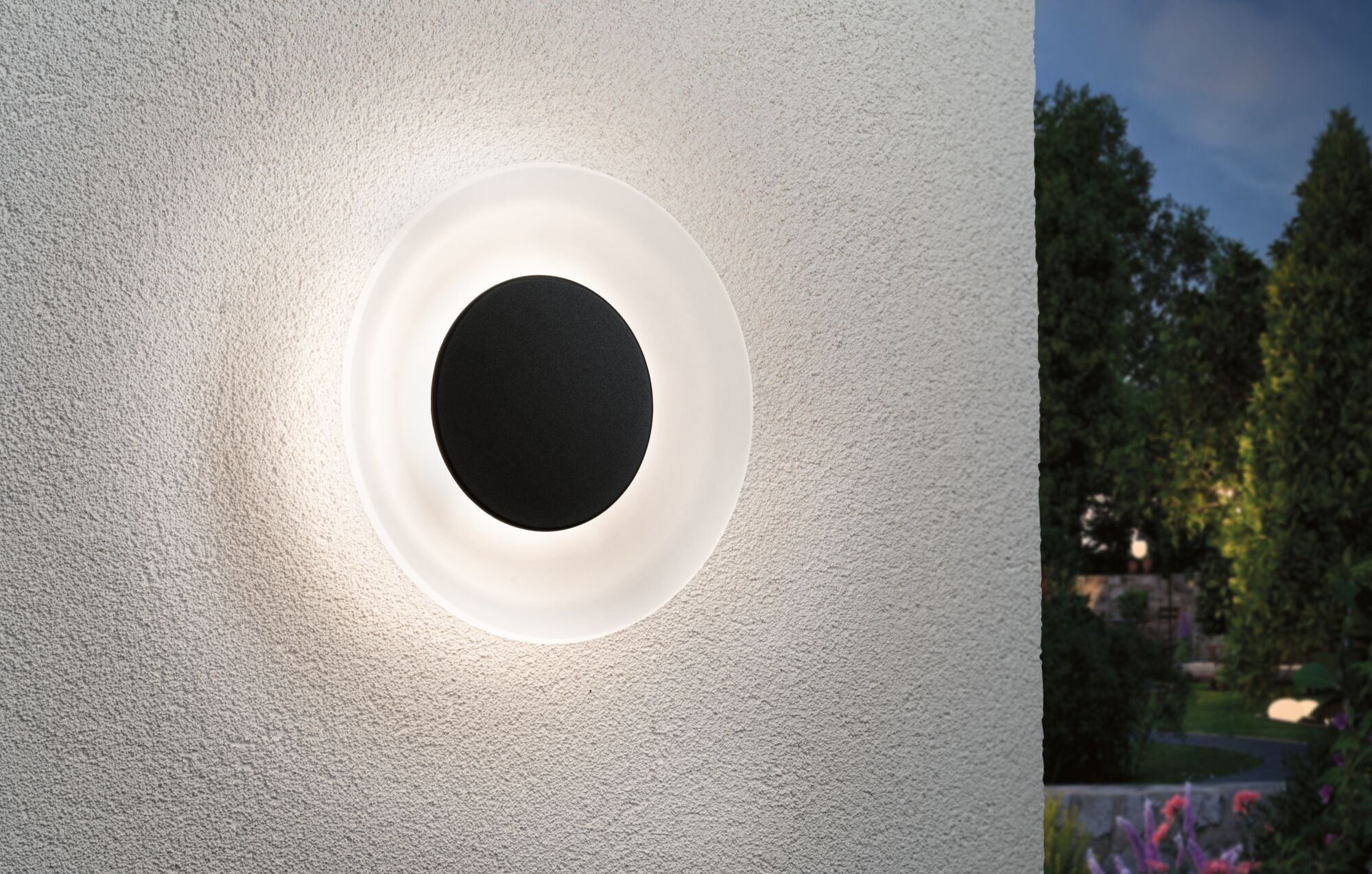 LED Außenwandleuchte Circea IP44 220mm 3000K 4W 90lm 230V Anthrazit Aluminium - Paulmann - 94409