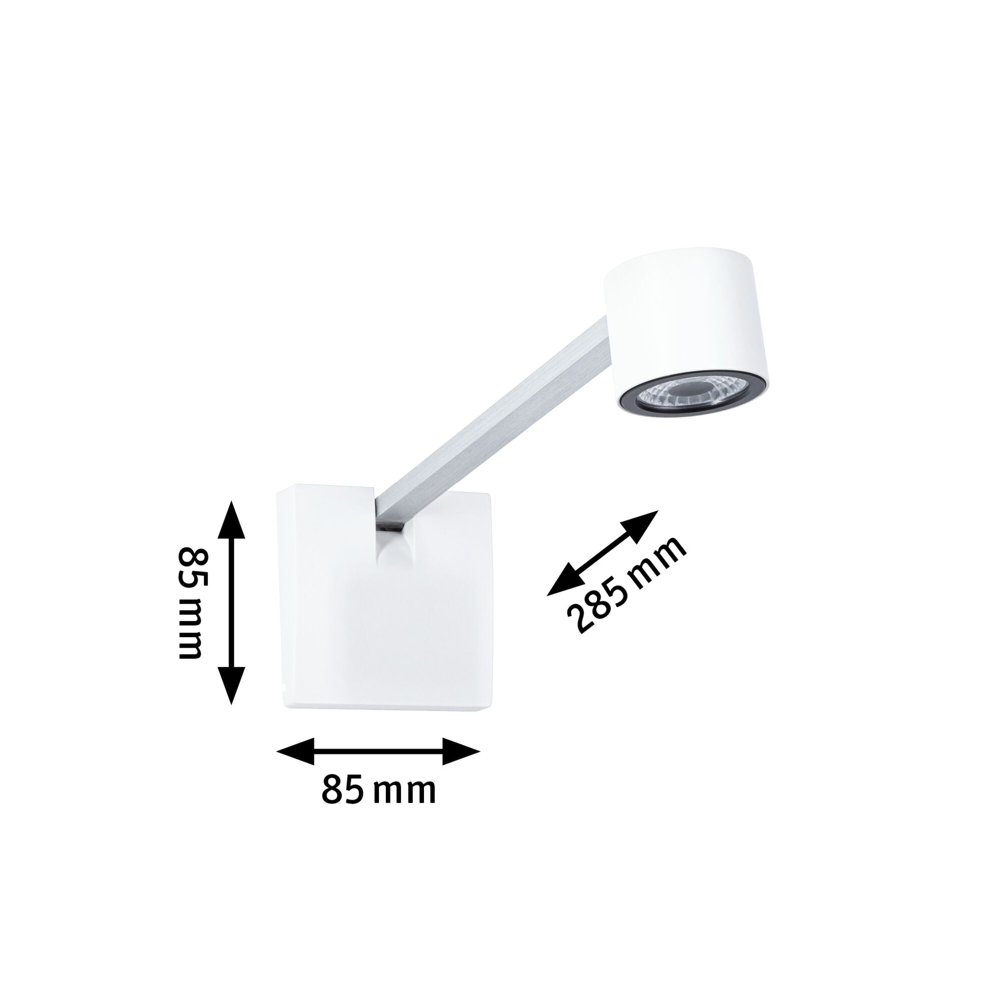 LED Bilderleuchte Adelia 2700K 370lm 24V 4,5W dimmbar Alu gebürstet - Paulmann - 95574