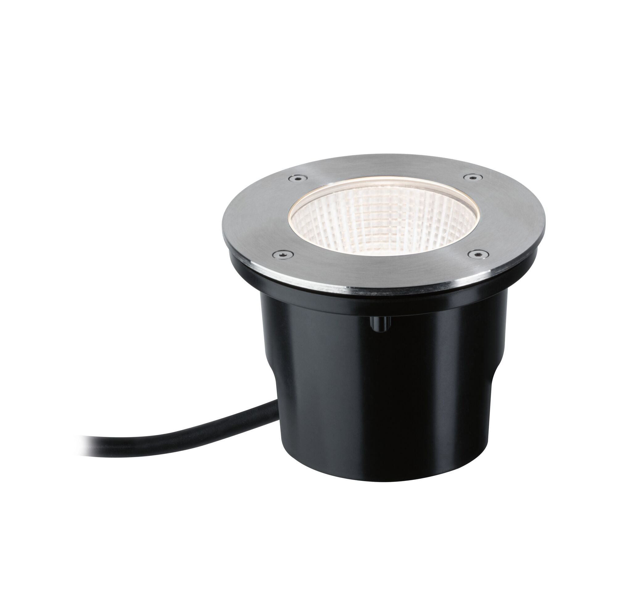 LED Bodeneinbauleuchte Durea IP67 rund 153mm 3000K 8W 530lm 230V Edelstahl Metall - Paulmann - 94654
