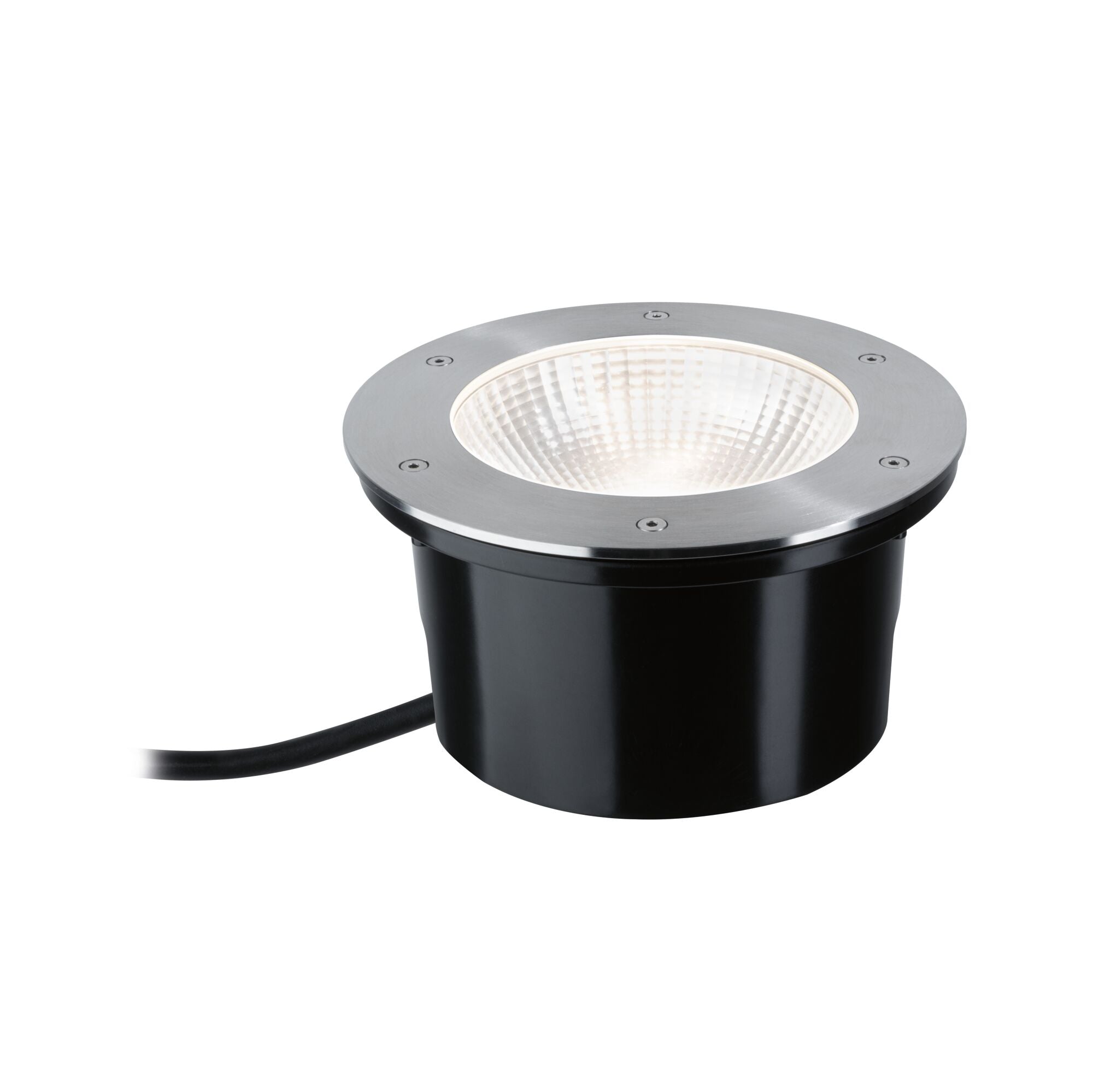 LED Bodeneinbauleuchte Durea IP67 rund 213mm 3000K 12,5W 870lm 230V Edelstahl Metall - Paulmann - 94655