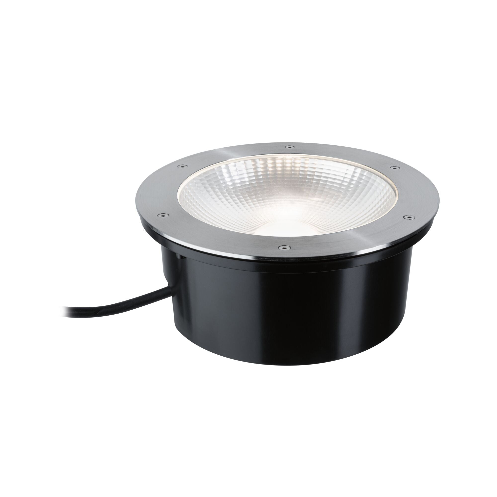 LED Bodeneinbauleuchte Durea IP67 rund 273mm 3000K 15W 1040lm 230V Edelstahl Metall - Paulmann - 94656