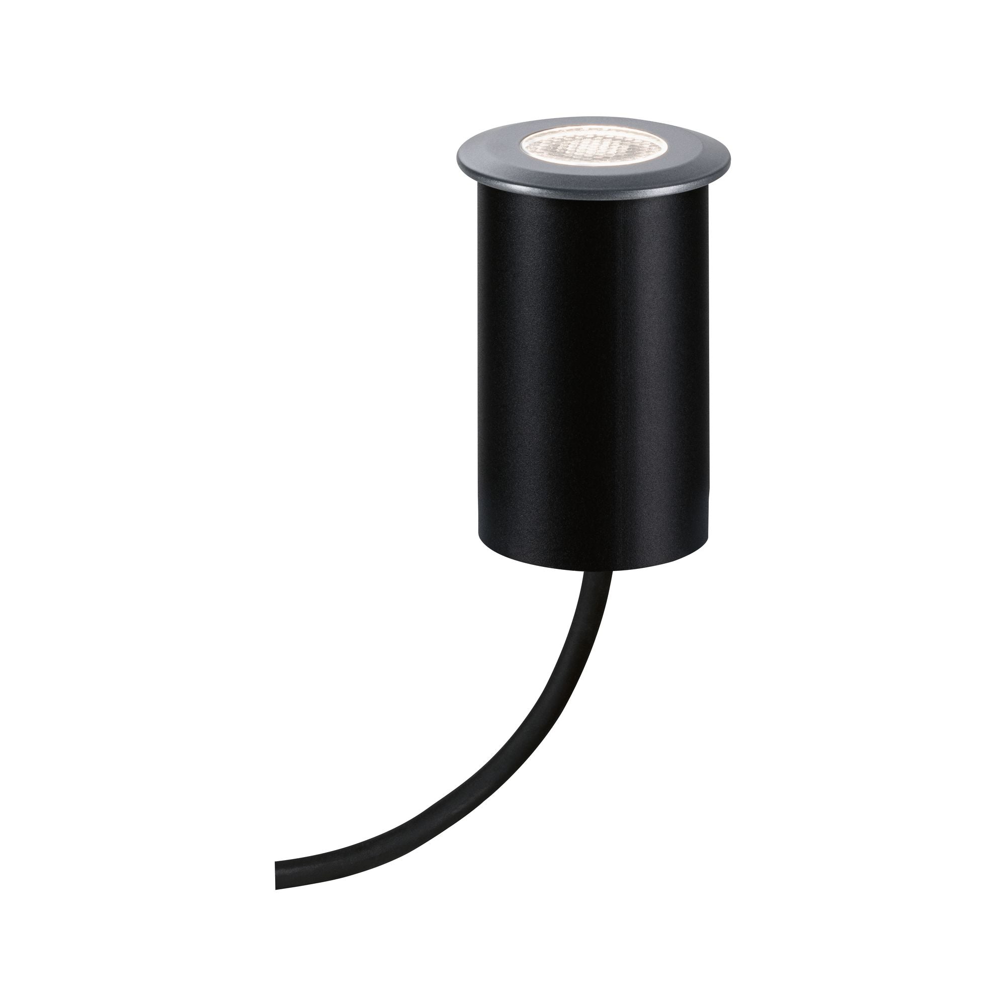 LED Bodeneinbauleuchte Floor IP67 82mm 3000K 11W 680lm 230V Grau Aluminium - Paulmann - 94377