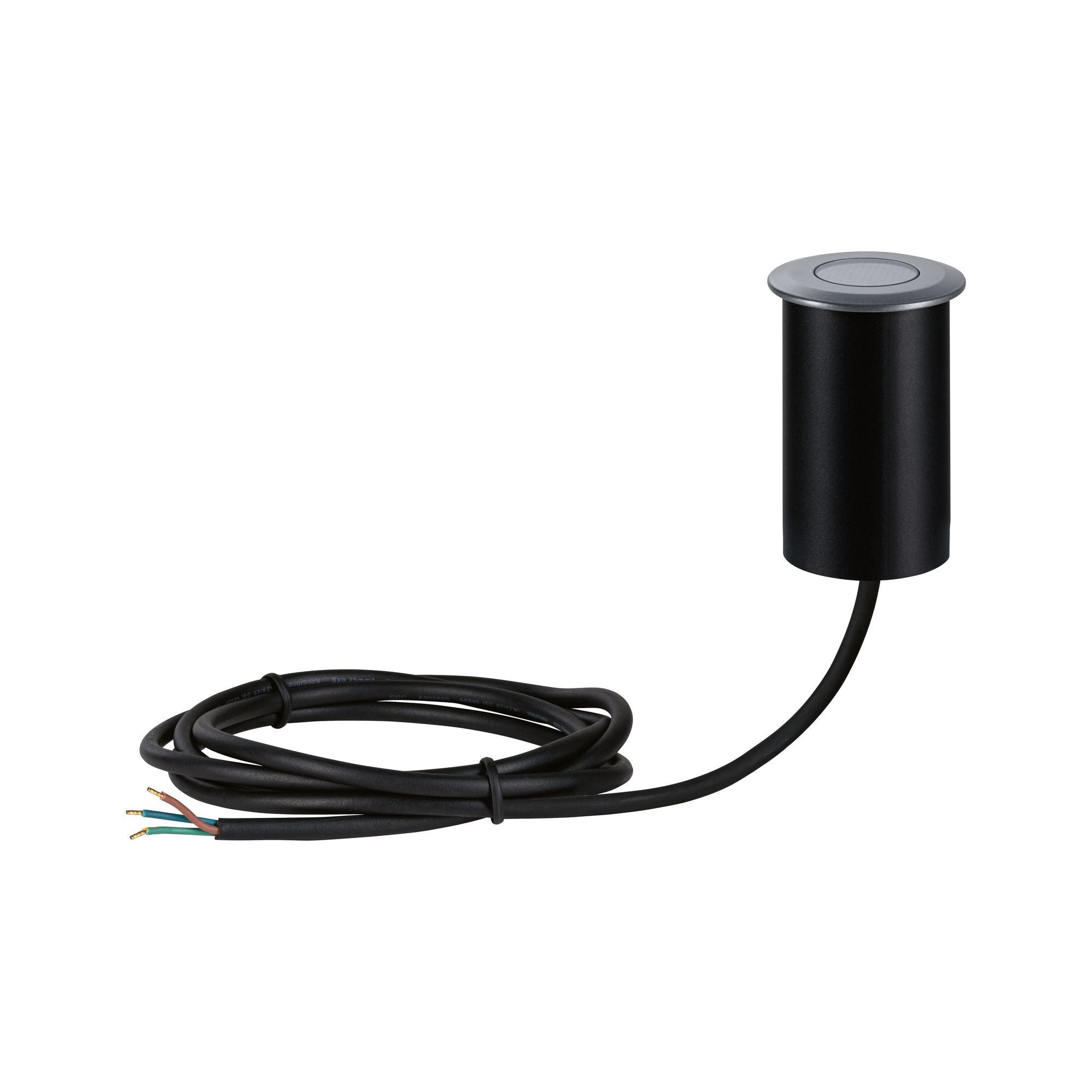 LED Bodeneinbauleuchte Floor IP67 82mm 3000K 11W 680lm 230V Grau Aluminium - Paulmann - 94377