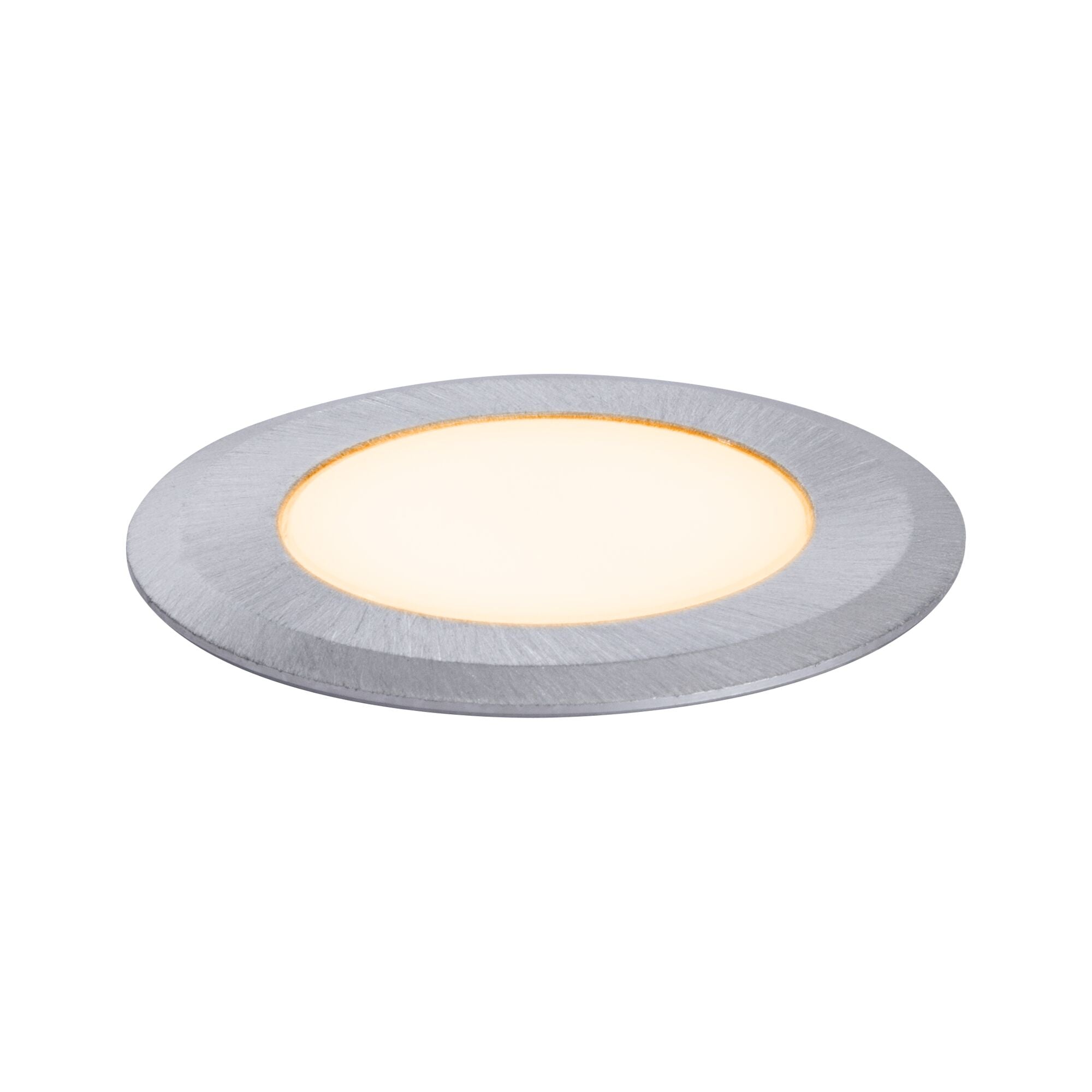 LED Bodeneinbauleuchte Goldlicht IP65 rund 50mm 2200K 2,2W 60lm 230V Alu Kunststoff/Metall - Paulmann - 94726