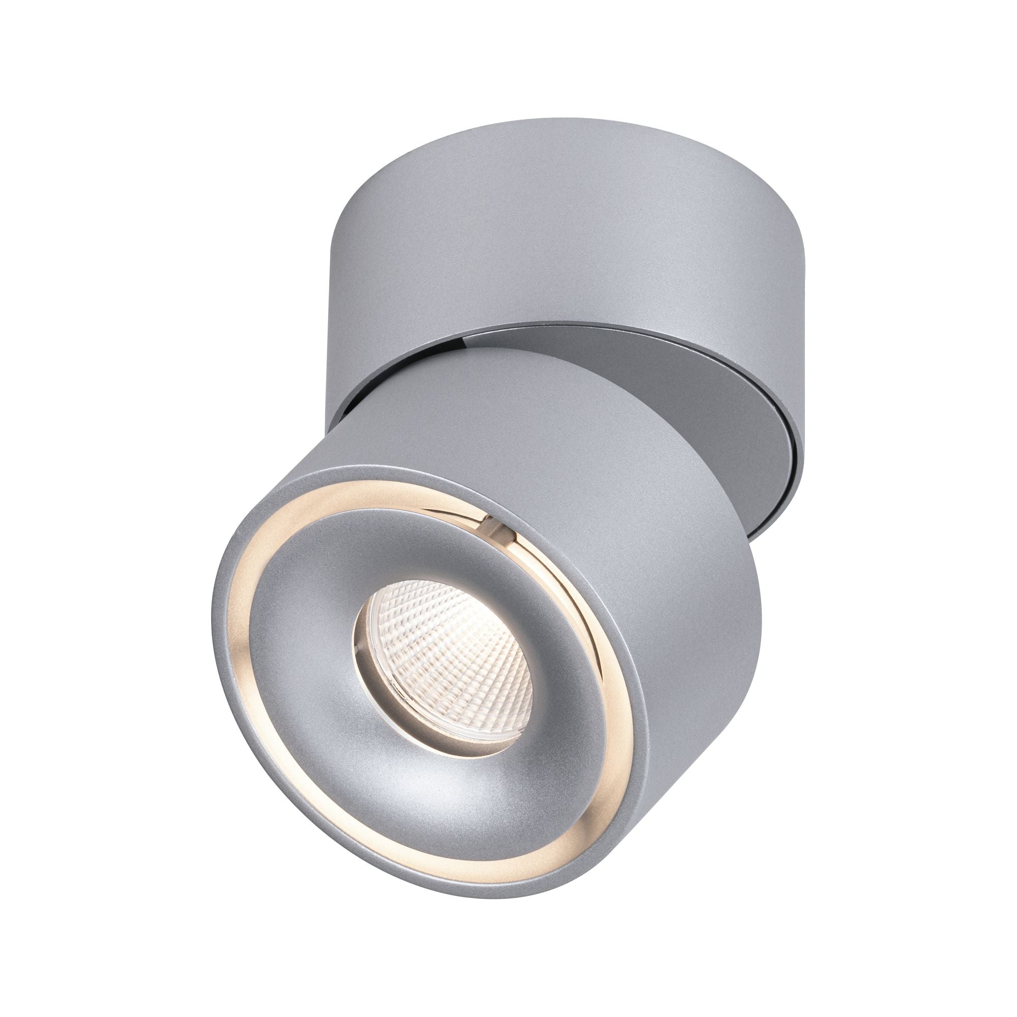 LED Deckenleuchte Spircle 78mm 8W 550lm 230V 3000K Chrom matt - Paulmann - 93375
