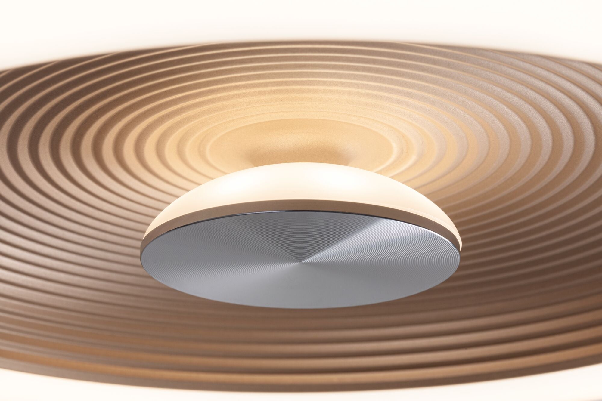 LED Deckenleuchte Volea IP44 3000K 500lm / 2400lm 230V 4 / 1x18,5W dimmbar Schwarz/Gold - Paulmann - 71180