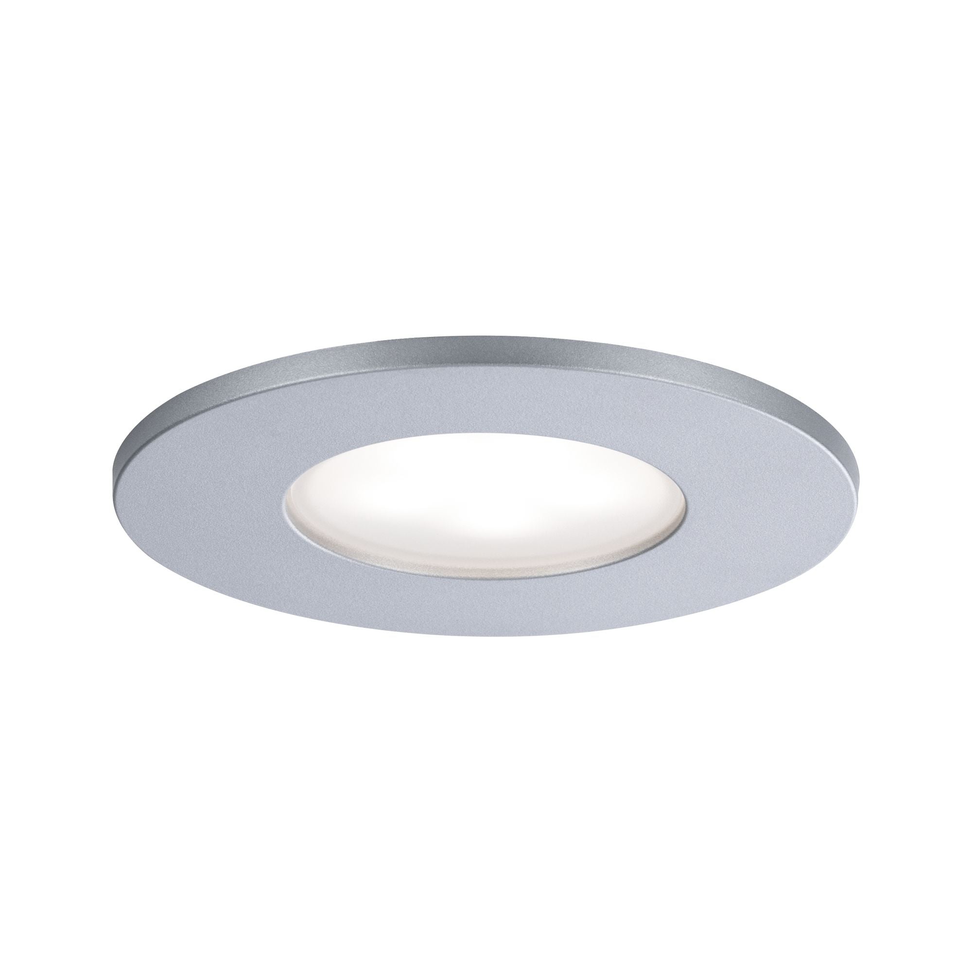 LED Einbauleuchte Calla starr IP65 rund 85mm 5W 400lm 230V 4000K Chrom matt - Paulmann - 99937