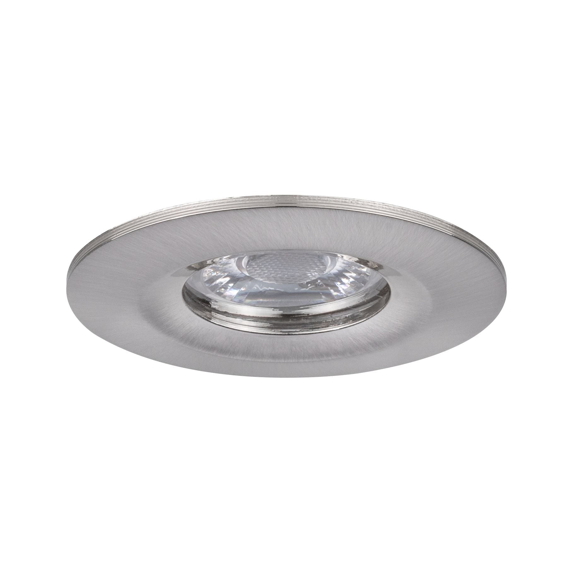 LED Einbauleuchte Nova Mini Coin Einzelleuchte starr IP44 rund 65mm Coin 4W 310lm 230V 2700K Eisen gebürstet - Paulmann - 94300