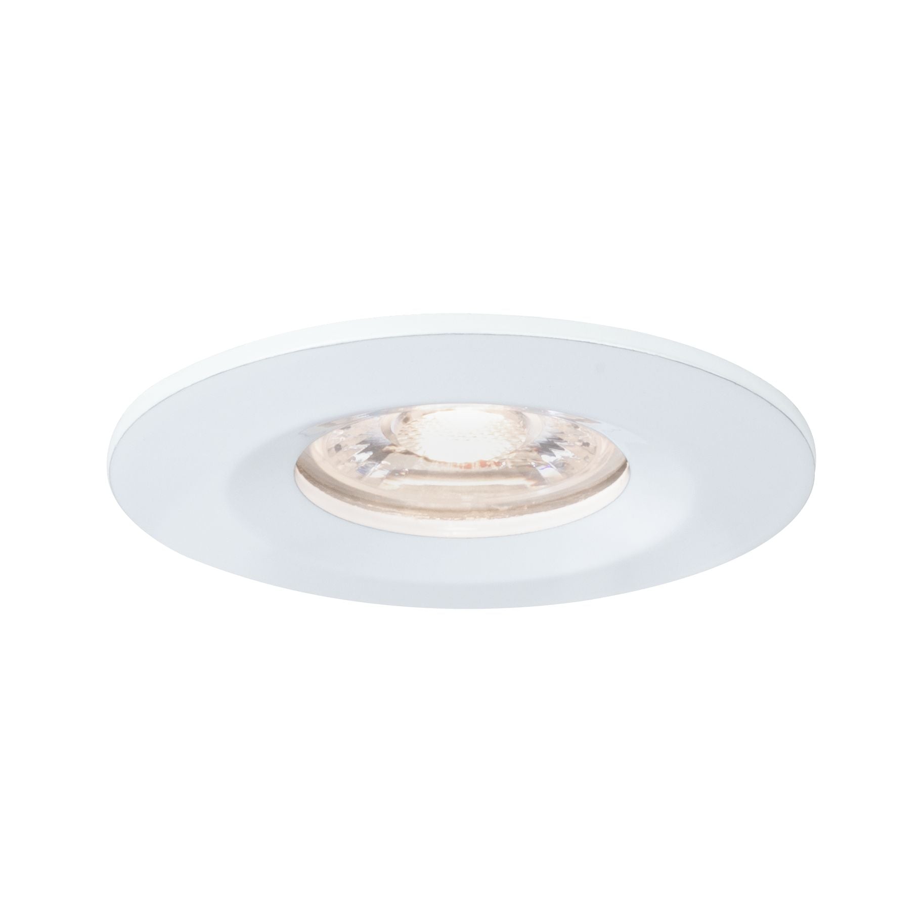 LED Einbauleuchte Nova Mini Coin Einzelleuchte starr IP44 rund 65mm Coin 4W 310lm 230V 2700K Weiß matt - Paulmann - 94298