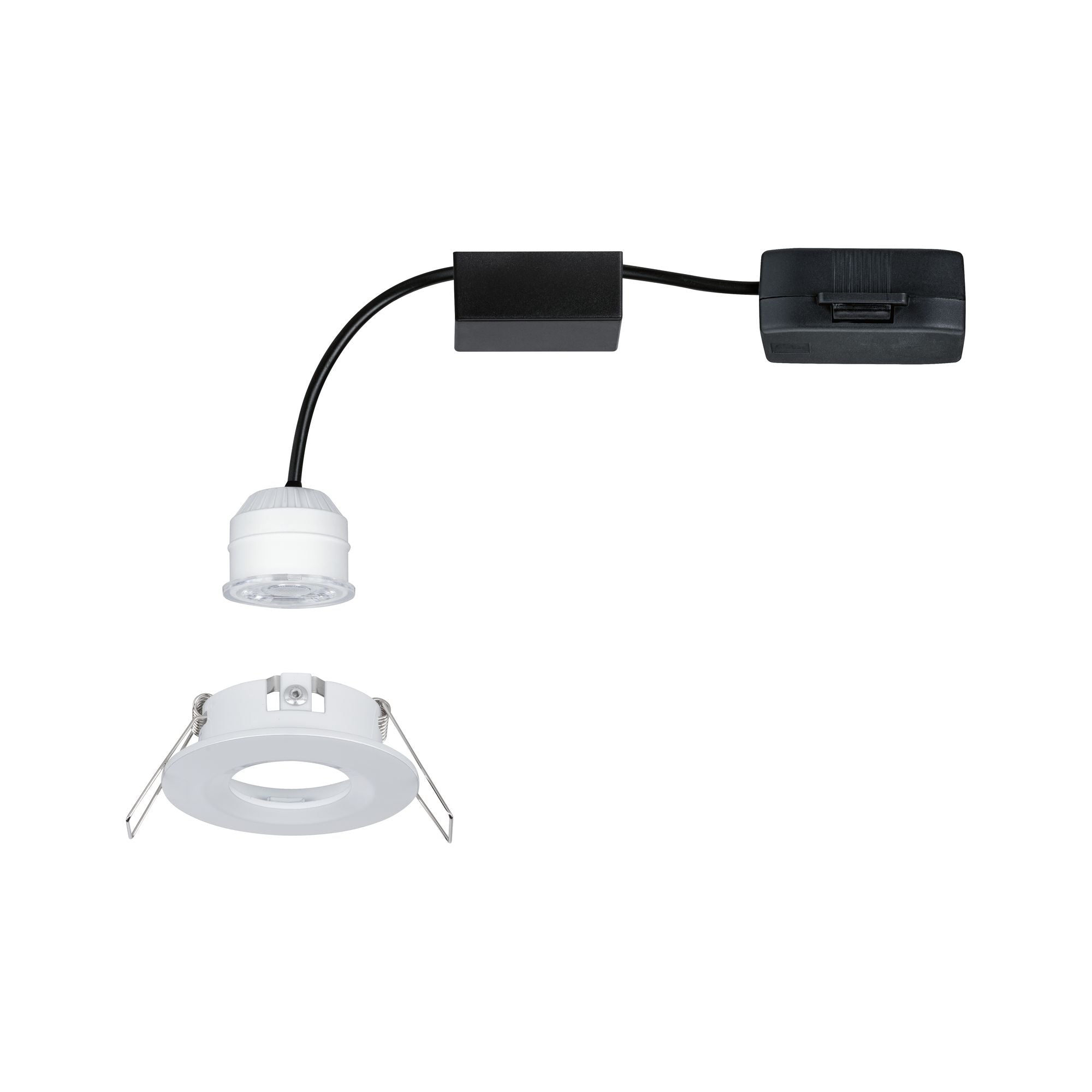 LED Einbauleuchte Nova Mini Coin Einzelleuchte starr IP44 rund 65mm Coin 4W 310lm 230V 2700K Weiß matt - Paulmann - 94298
