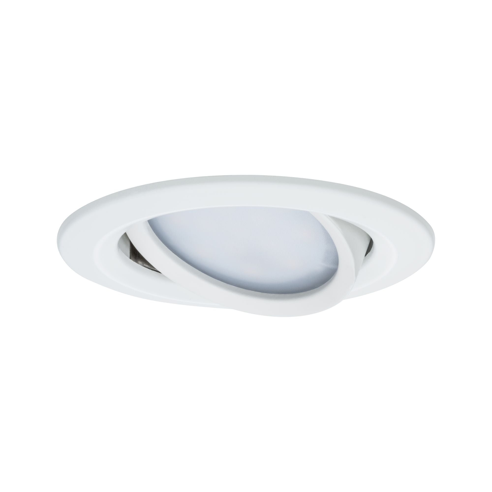 LED Einbauleuchte Nova Plus Coin Basisset schwenkbar IP65 rund 93mm 30° Coin 3x6W 3x470lm 230V dimmbar 2700K Weiß matt - Paulmann - 93682