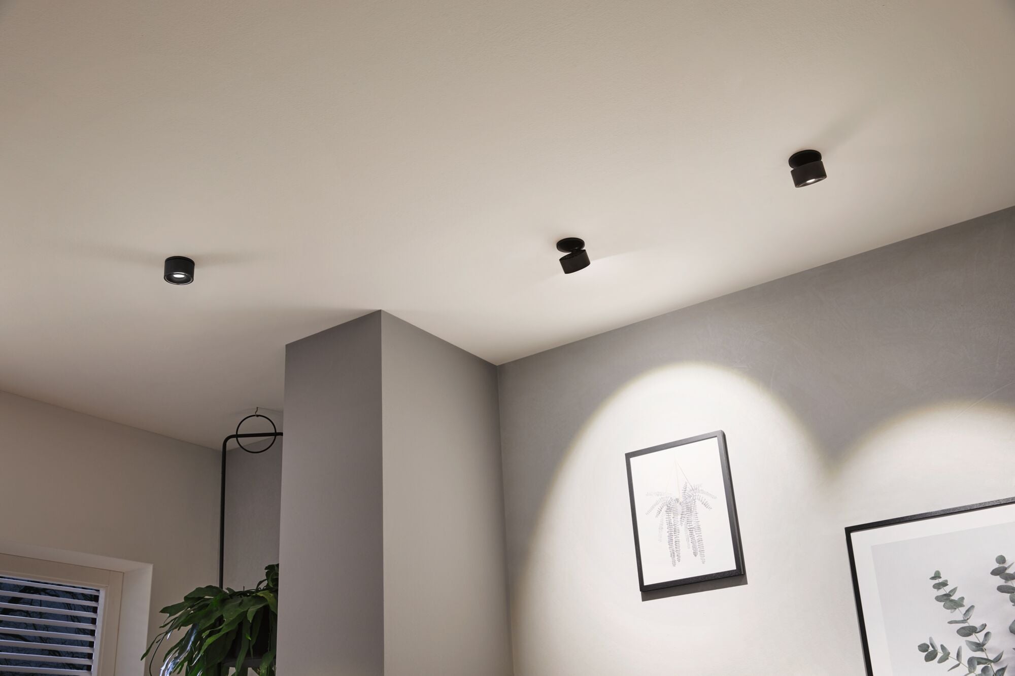 LED Einbauleuchte Spircle rund 78mm 8W 550lm 230V 3000K Schwarz matt - Paulmann - 93370